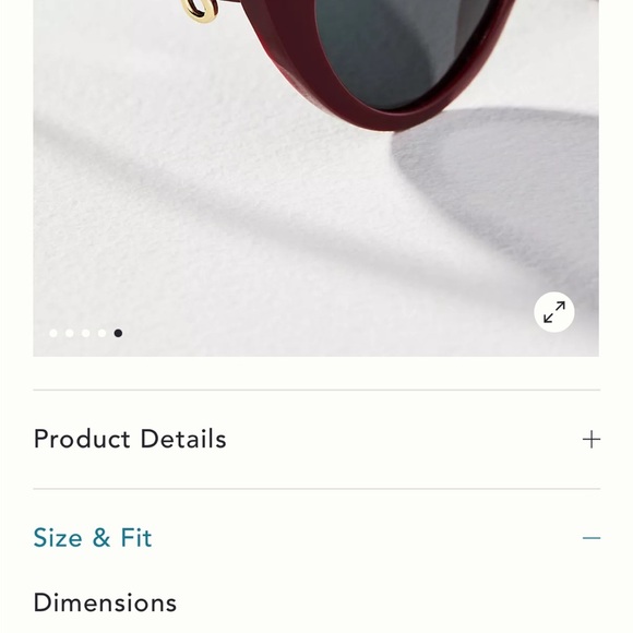 Anthropologie X Eleventh Hour Sunglasses New Isla Icon - Picture 6 of 10